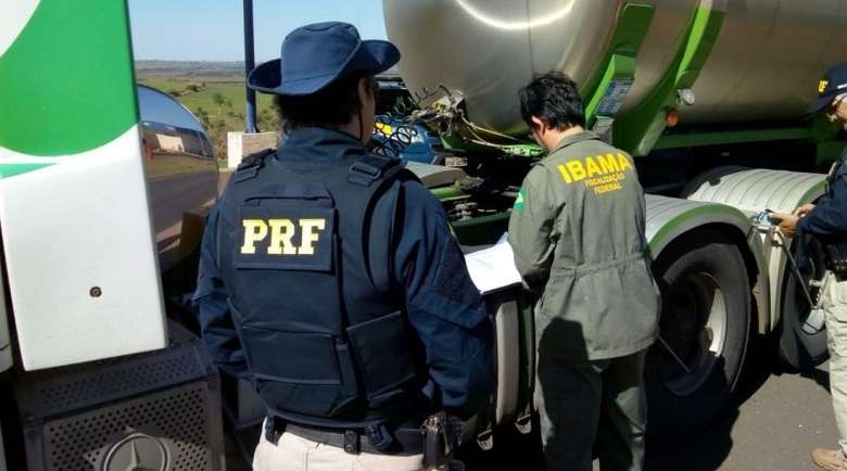 Transporte de produtos perigosos é alvo de fiscalização em MS Divulgação