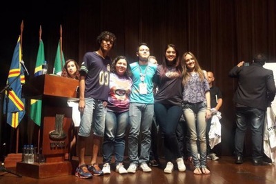 Bengala eletrônica feita por alunos da Escola do Sesi de Corumbá ganha mais um prêmio Bengala eletrônica feita por alunos da Escola do Sesi de Corumbá ganha mais um prêmio