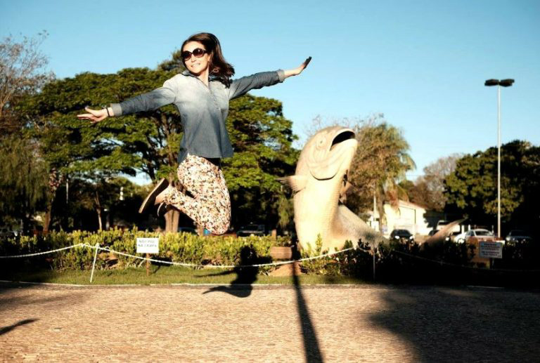 Praça da Liberdade-Bonito.
