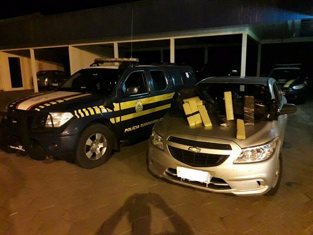 Maconha que seria levada para o Estado de SP é apreendida pela PRF