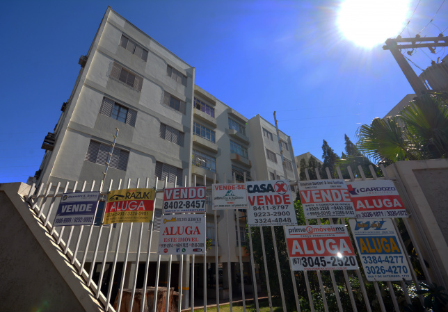 Imóveis tiveram aumento de 4,71% no valor de locação - Foto: Paulo Ribas/Correio do Estado