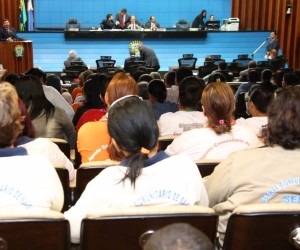 Deputados divergem em plenário sobre Lei Harfouche Divergências ocorreram durante sessão na ALMS - Victor Chileno / ALMS