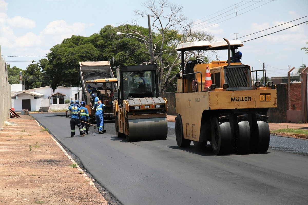 Recapeamento chega a rua Hélio de Castro Maia e em outras três regiões na capital Divulgação