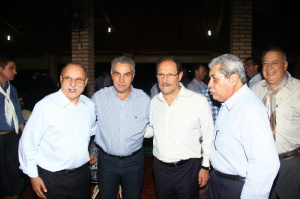 Foi o primeiro encontro entre ambos após o atual Chefe do Executivo tornar pública a herança de uma dívida de R$ 450 milhões de seu antecessor. (Foto: Fernando Antunes)