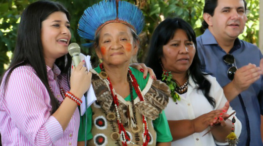 Rose visita terceira aldeia e discute políticas públicas para comunidade Indígena