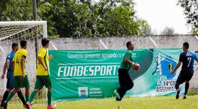 Dois Irmãos do Buriti abre a 17ª Copa Assomasul de futebol amador Edson Ribeiro/Assomasul