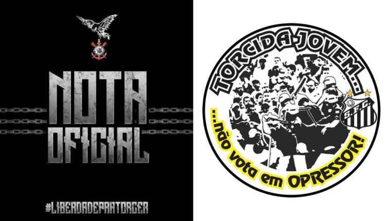 Gaviões da Fiel e Torcida Jovem reafirmam rejeição a Bolsonaro