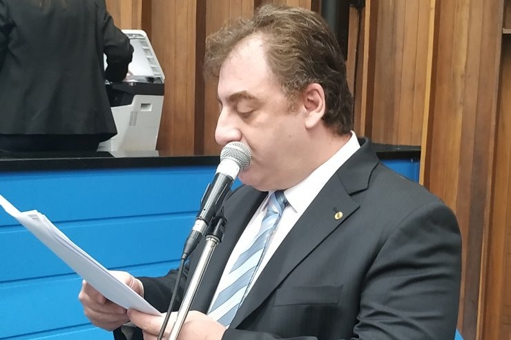 Neno Razuk faz solicitações nas áreas de infraestrutura, educação e segurança Foto: Assessoria