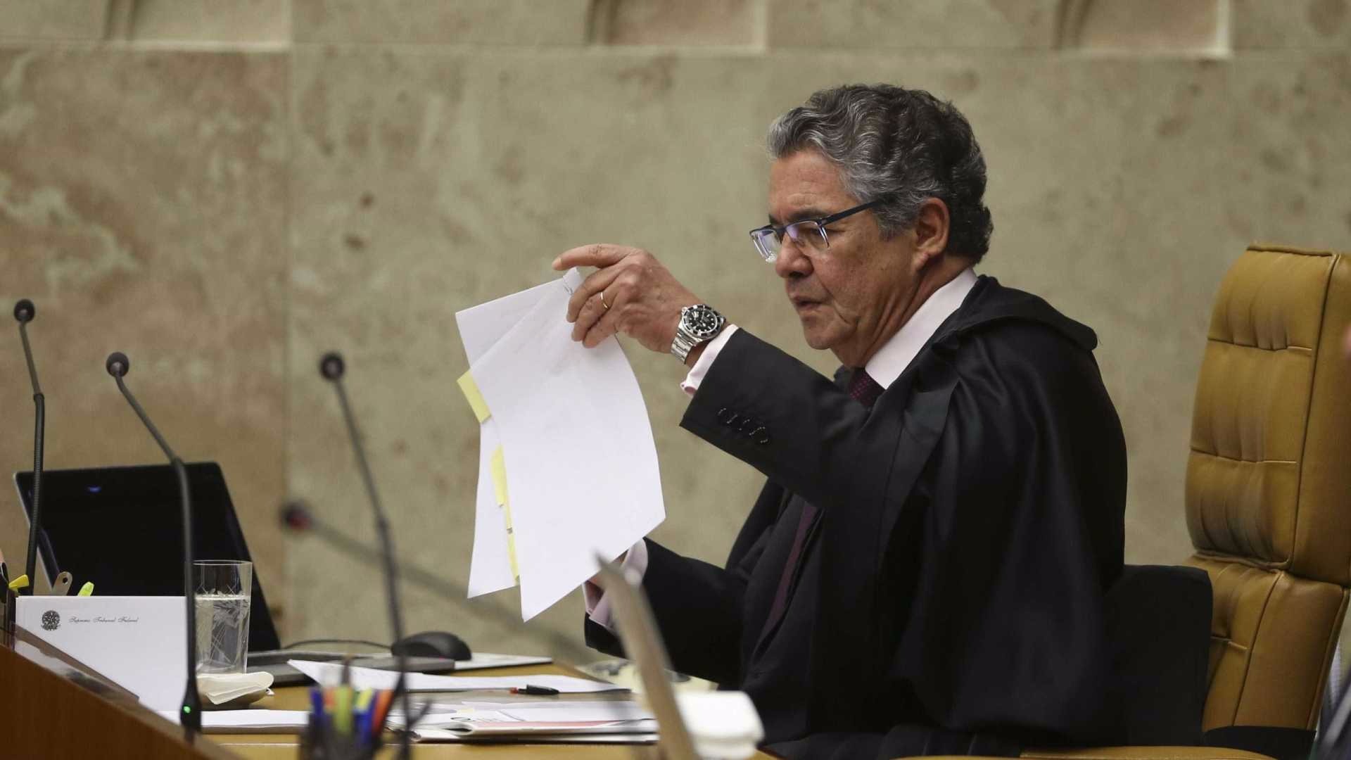 Marco Aurélio diz que foro privilegiado 'tende a acabar'