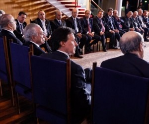 Reunião do presidente Michel Temer com governadores e vices de 18 estados - Beto Barata/PR