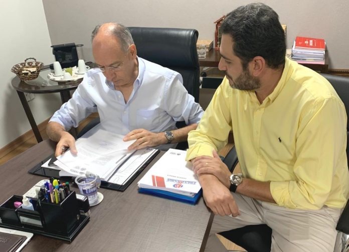 Prefeitura assina ordem de serviço para construção da sede própria do Previporã Divulgação