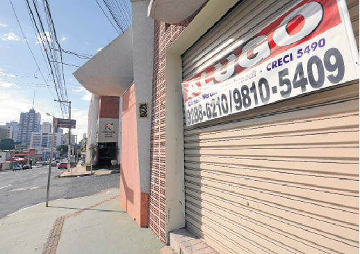 Comércio foi um dos setores mais atingidos pela crise e lidera fechamento de empresas - Foto: Gerson Oliveira / Correio do Estado