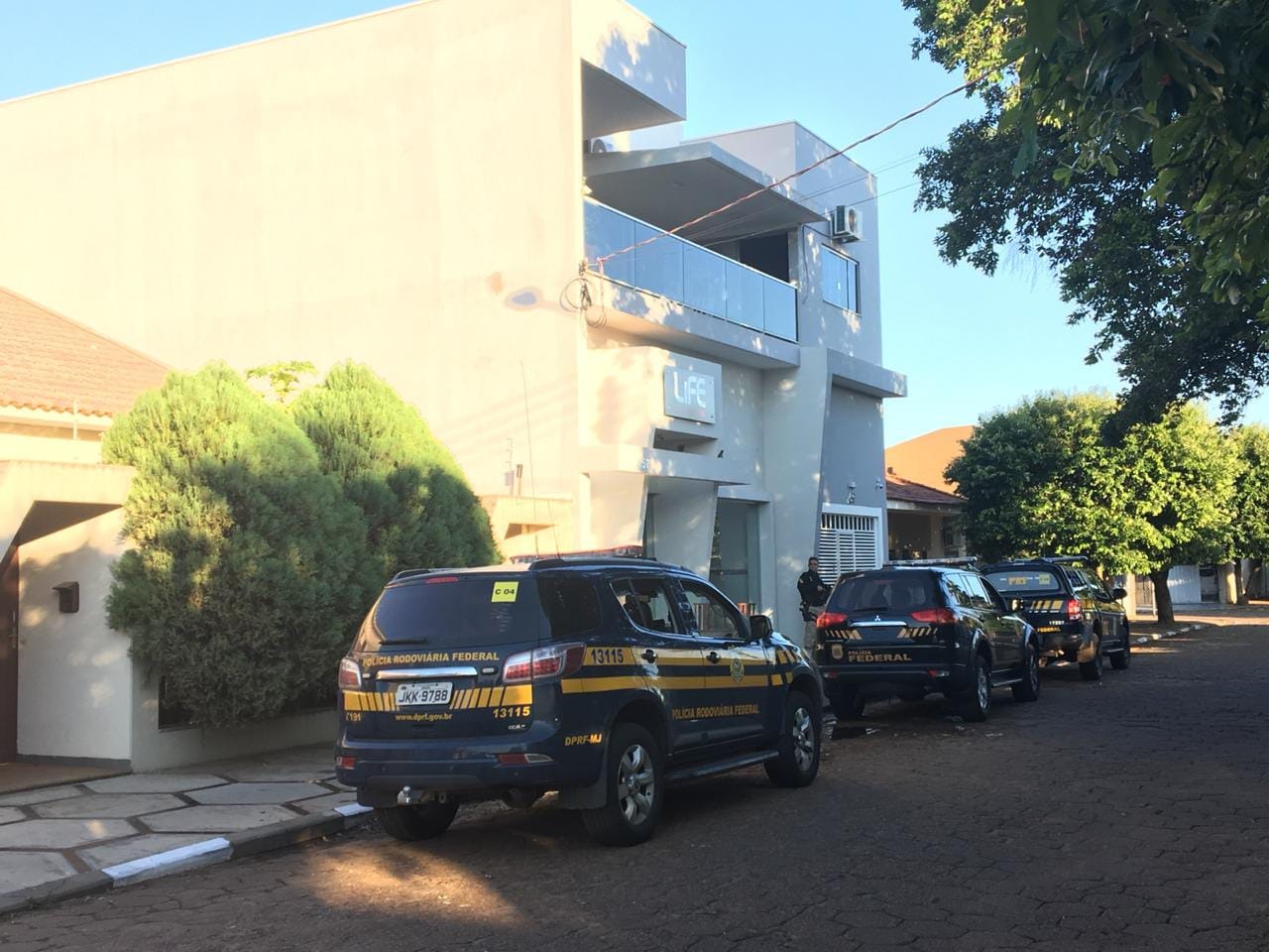 Prisões de PRFs foram feitas pela corregedoria em MS Foto: Divulgação PRF
