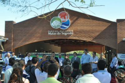 A área, de 177,8 hectares, fica na região norte de Campo Grande, no bairro jardim Presidente. (Foto: Marcelo Calazans)