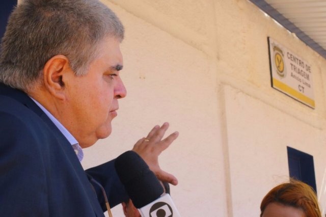 Carlos Marun, que está no 'feriadão' que Congresso tem nesta semana, veio a Campo Grande. Foto: André Bittar