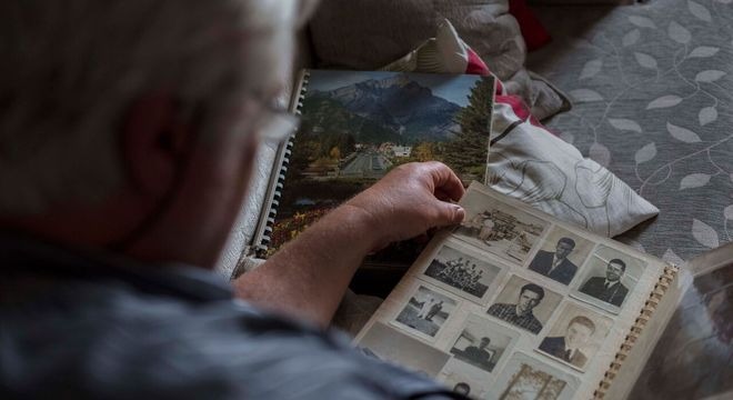 Imagem da exposição sobre desaparecidos no MIS: 