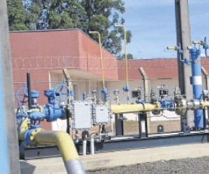 Média diária de volume de gás transportado pela empresa TBG, sócia da Petrobras, recuou de 28,4 milhões para 14,6 milhões de metros cúbicos - Paulo Ribas