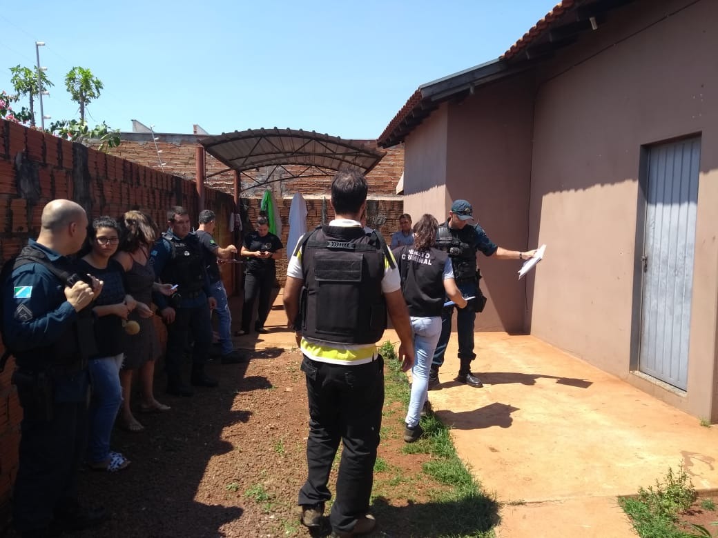 Residência onde foi encontrado o corpo. Divulgação.