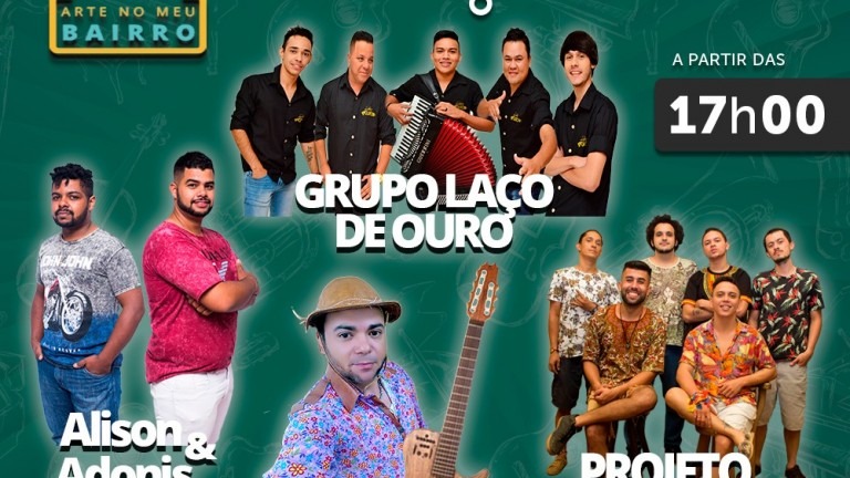 “Arte no Meu Bairro” leva baile, percussão, sertanejo e forró à Santa Luzia “Arte no Meu Bairro” leva baile, percussão, sertanejo e forró à Santa Luzia