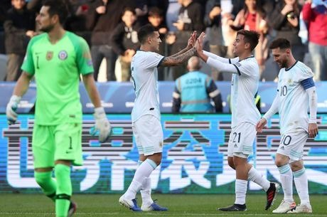 Com Messi expulso, Argentina bate Chile e fica em 3º na Copa América Gols da Argentina foram marcados no 1º tempo
Amanda Perobelli/Reuters