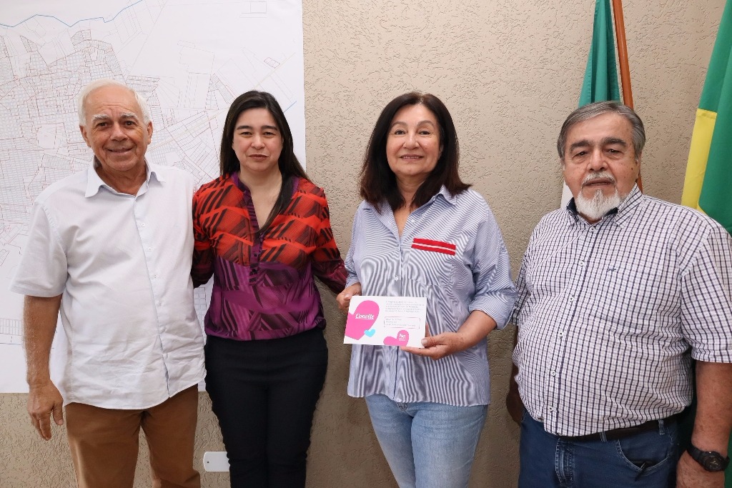 Hospital de Amor de Dourados deve funcionar no início de 2020 Prefeita recebeu membros da Associação de Apoiadores de Amor de Dourados na manhã desta quarta-feira – A. Frota