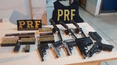Projeto prevê que armas apreendidas sejam entregues à Federal e PRF - Foto: Divulgação