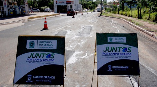 Obras de revitalização foram feitas na avenida Antônio Maria Coelho e estão em ritmo acelerado na Mato Grosso.

