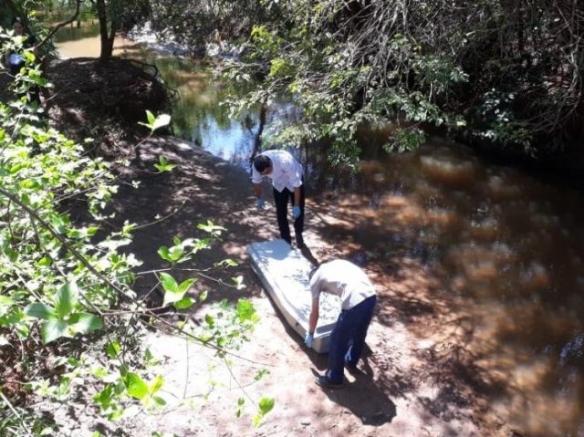 Local onde foi encontrado Wando.Geisy Garnes/CG News