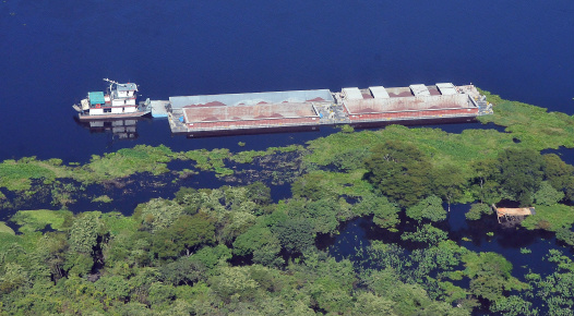 Transporte de minério de ferro caiu - Foto: Correio do Estado/Arquivo