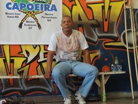 André Luiz, coordenador do Fórum de Capoeira de MS. (Foto: Arquivo Pessoal)
