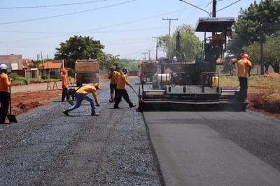 Pavimentação no Monte Carlos avança para a última etapa – A. Frota
