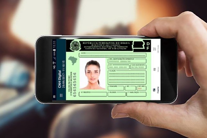 CNH Digital de MS já pode ser baixada em app sem documento físico Divulgação