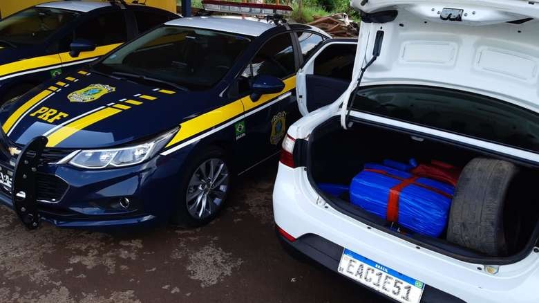 Siena de motorista de aplicativo morto na fronteira é apreendido com droga Osvaldo Duarte/Ddos News
