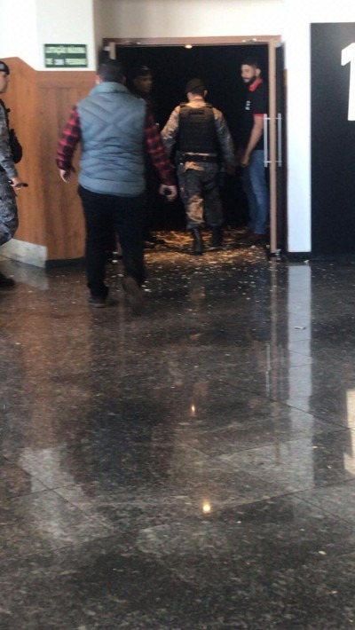 Homem é assassinado dentro do cinema no shopping de Dourados Foto: Divulgação