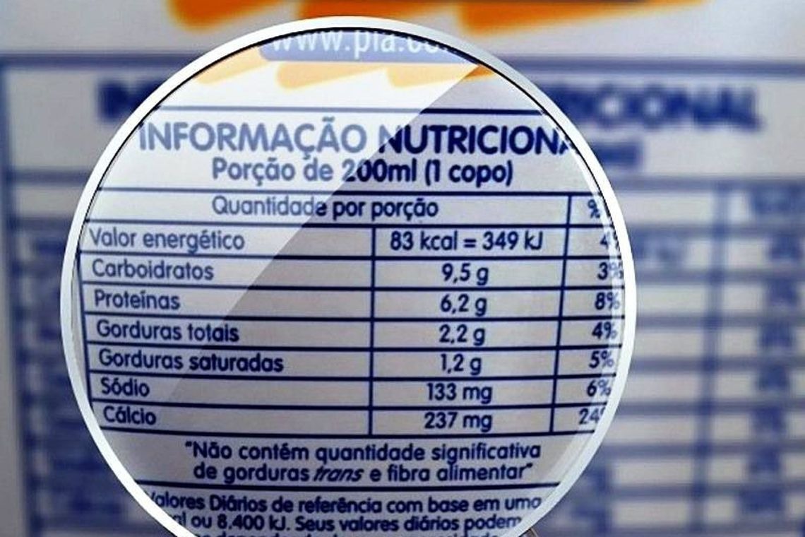 Anvisa recebe sugestões sobre rótulos de alimentos até quinta (7) Divulgação Anvisa