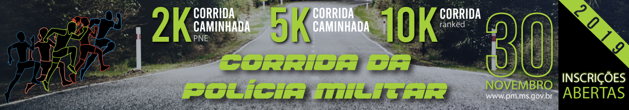 Polícia Militar realiza Corrida de Rua no dia 30 de novembro Polícia Militar realiza Corrida de Rua no dia 30 de novembro