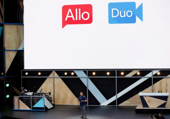 Google lança app Allo, concorrente do WhatsApp © REUTERS/Stephen Lam