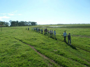Dia Mundial do Escoteiro é comemorado com acampamento Grupo comemorou o dia do escoteiro com acampamento - Foto: Divulgação