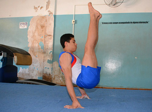 Ginasta de Campo Grande busca vaga de titular na seleção Foto: Gerson Oliveira/Correio do Estado