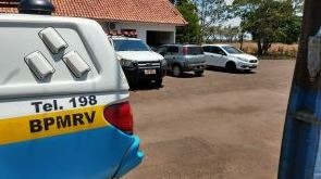 Quadrilha é presa tentando atravessar veículo roubado para o Paraguai