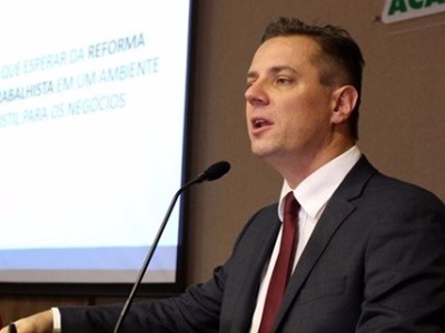 ACICG realiza palestra com redator da Nova Lei Trabalhista Divulação