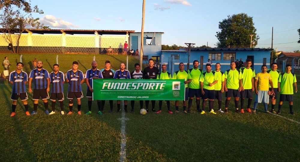 Campeonato Municipal de Futebol Sete de Jaraguari tem o apoio da Fundesporte Fotos: Heber Vilela