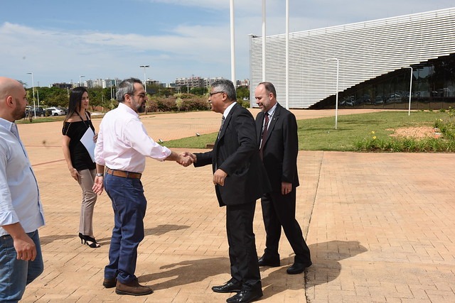 Ministro da Educação visita centro de de controle e segurança do Enem Luis Fortes/MEC