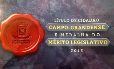 Delegado Geral é agraciado com a Medalha do Mérito Legislativo 2015