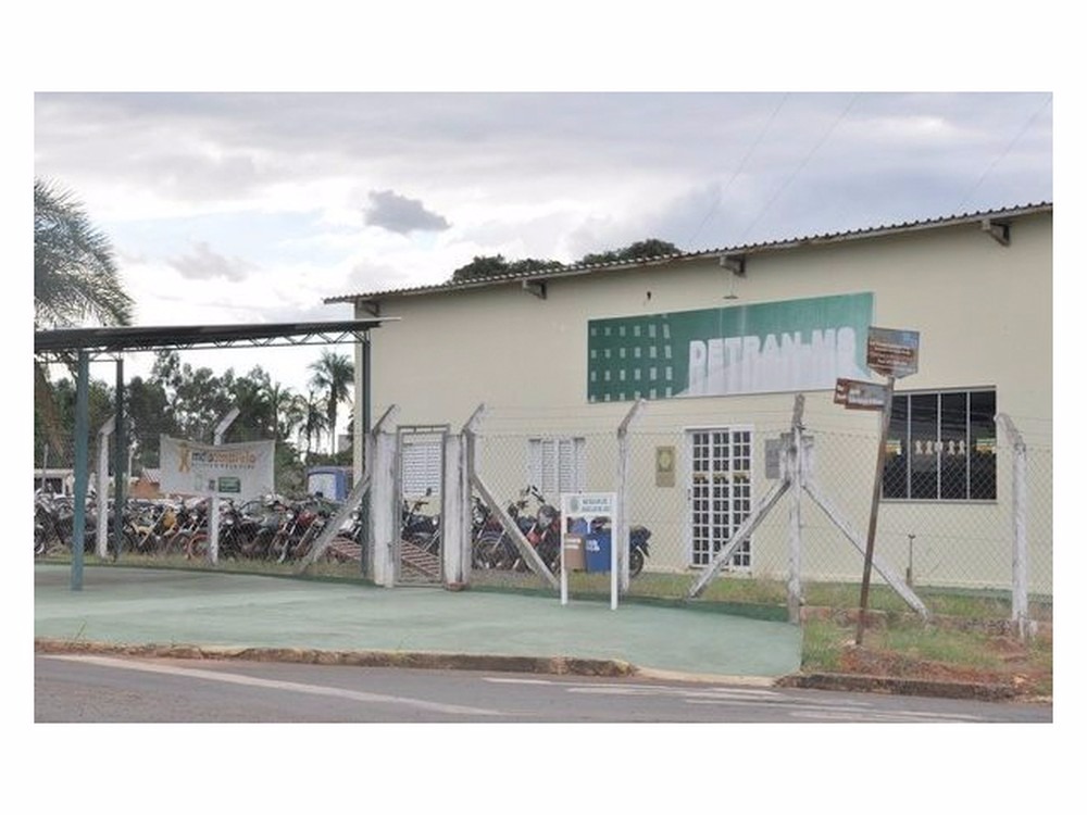 Detran furtado em Paraíso das Águas (Foto: Polícia Civil/Divulgação)