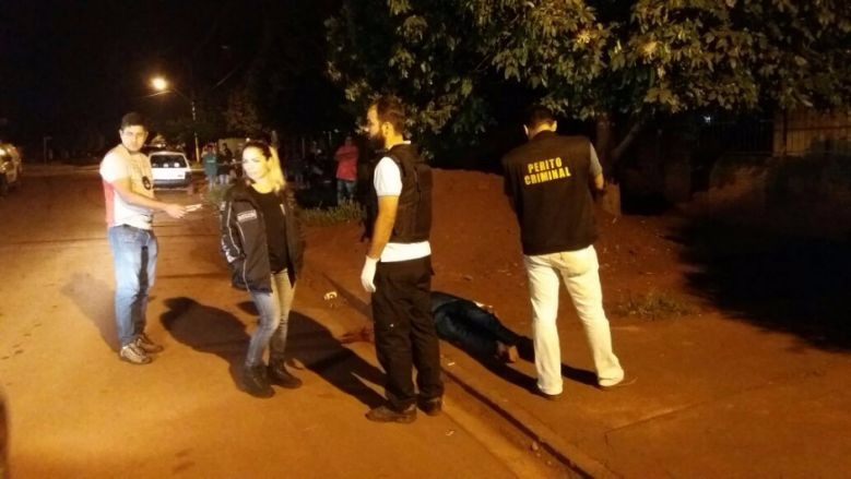 Um dos tiros atingiu a sua nuca da vítima. Osvaldo Duarte