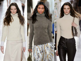 A BLUSA DE GOLA ALTA É CLÁSSICA E FÁCIL DE COMBINAR (FOTO: IMAX TREE)