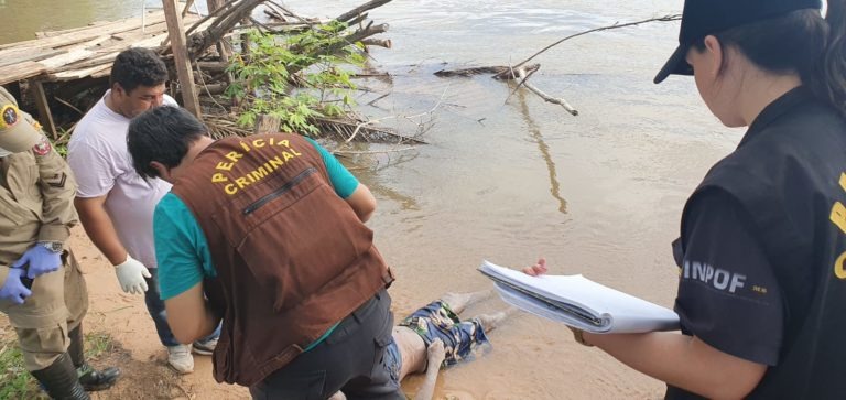 Corpo de homem é encontrado boiando no rio Taquari em Coxim Alisson Silva/Coxim Agora