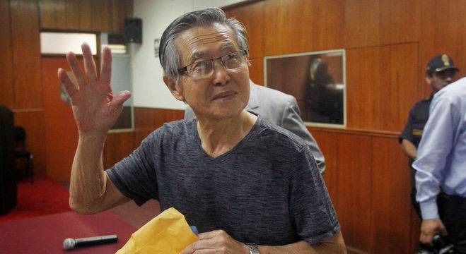 Fujimori foi condenado a 25 anos de prisão por crimes contra a humanidade
REUTERS/Enrique Castro-Mendivil - 08.01.2015