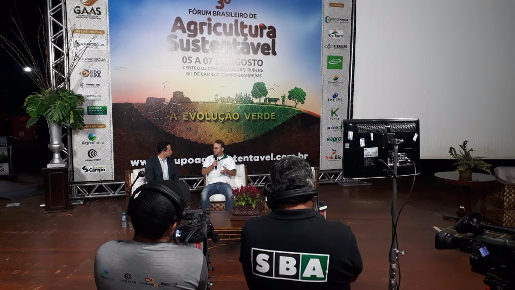 Abertura do 3º Fórum Brasileiro de Agricultura Sustentável é transmitido ao vivo Divulgação